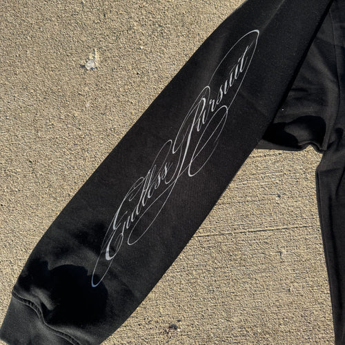Oversized Cursive Long Sleeve